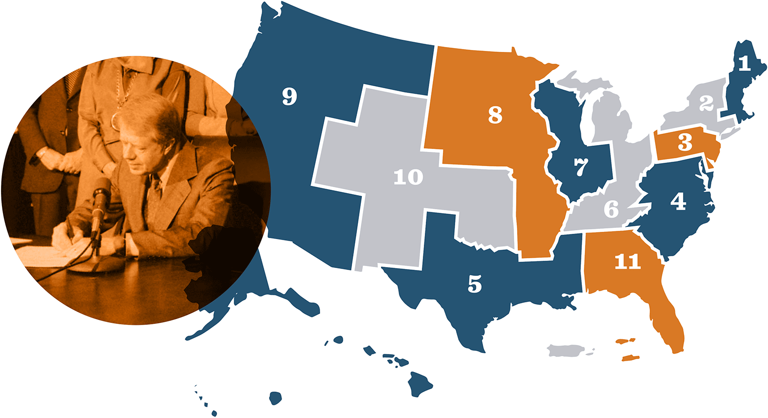 Jimmy Carter Political Map