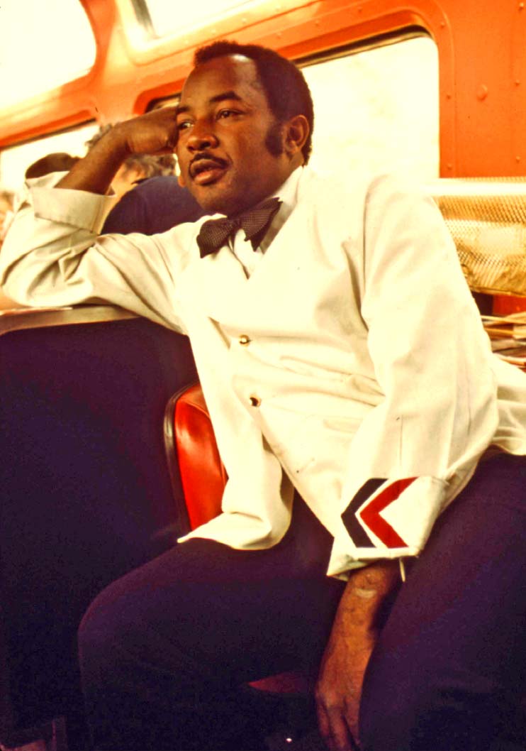Amtrak train porter